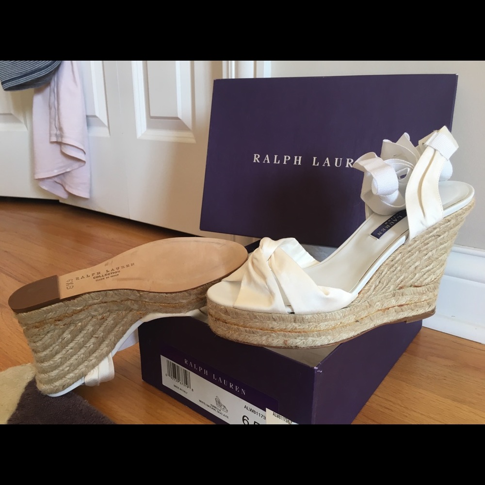 Ralph Lauren Purple label “Isabella” sandals